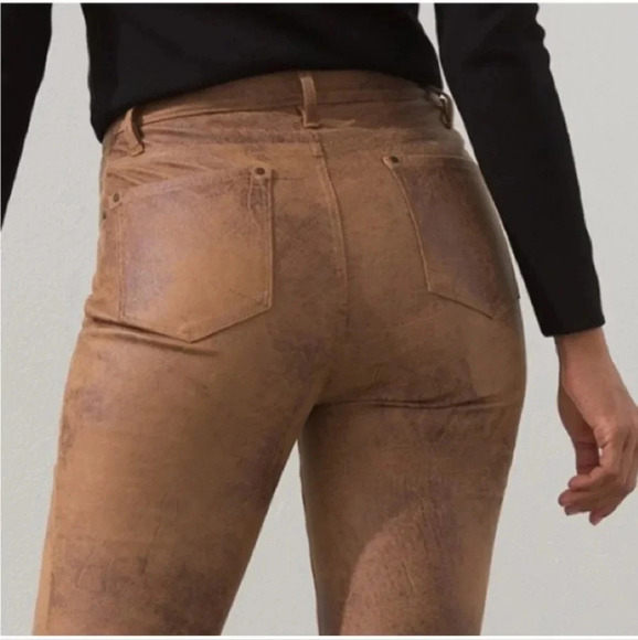 - Chico's Suede Slim Leg Pants - 12s / 2s - Picture 4 of 13